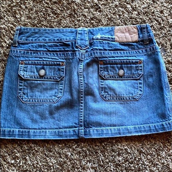 American eagle jean skirt size 8 - Picture 2 of 5